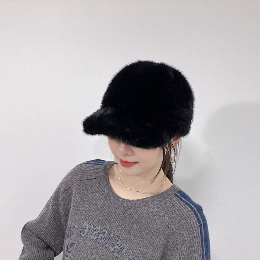 LOVELY HAT韓國直郵26秋冬毛絨鴨嘴帽 秋冬保暖帽帽子毛絨LOVELY HAT帽子