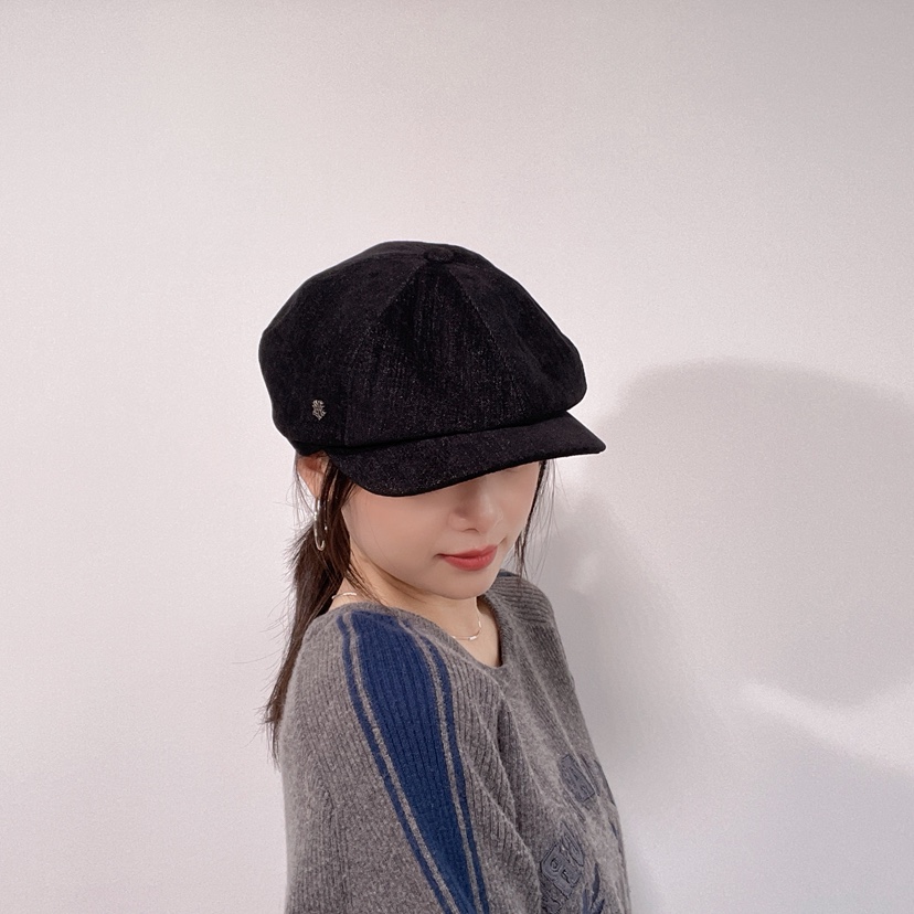 LOVELY HAT東大門代購26秋冬復古燈芯絨八角帽帽子LOVELY HAT帽子