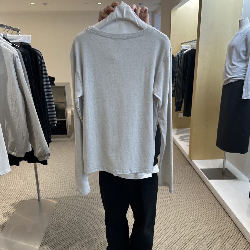 ARTISANAL東大門直郵26秋冬寬松圓領長袖T恤拉絨圓領寬松ARTISANAL長袖T恤