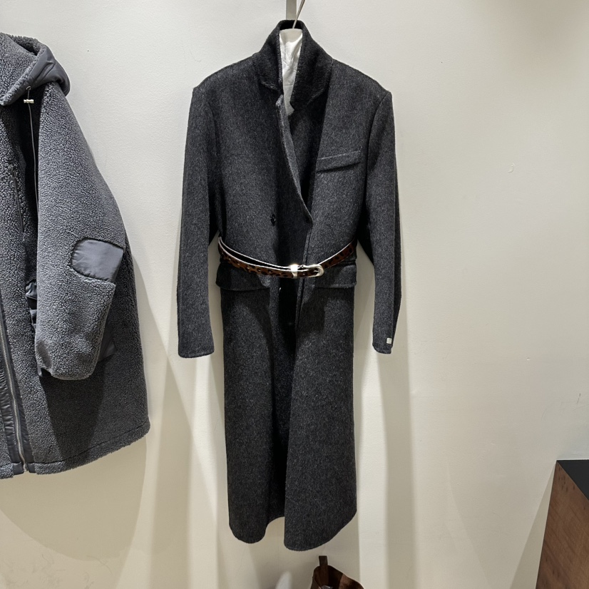 MYNAMEIS/AIME HOPE MAKE東大門實拍26秋冬羊絨手工雙面呢中長MYNAMEIS/AIME HOPE MAKE中長款大衣圖色2