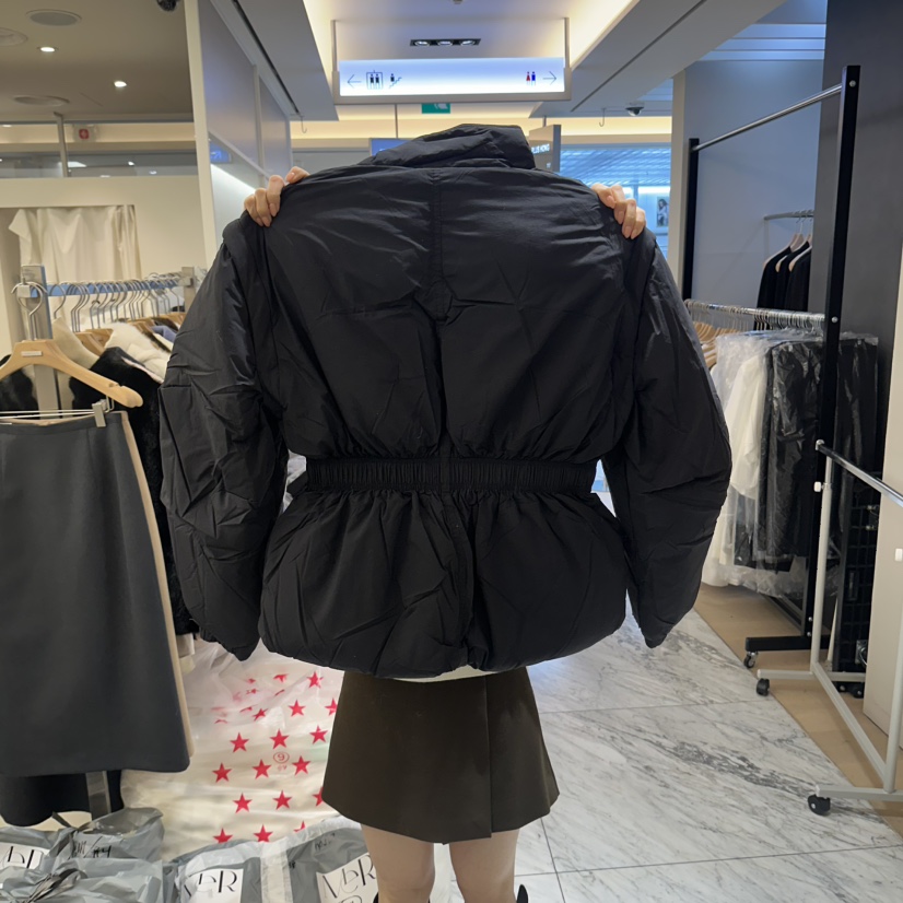 MER/ANGELO BIANCO東大門實拍26秋冬可脫卸袖收鴨絨袖子可拆卸MER/ANGELO BIANCO短款羽絨服