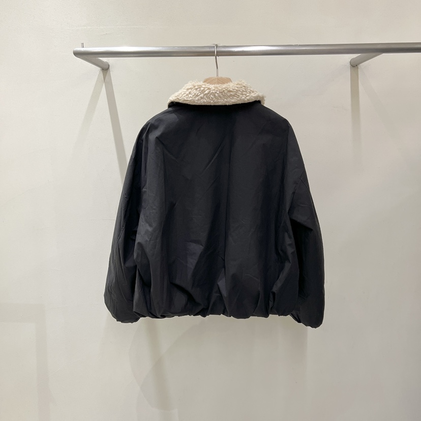 MARIE MARIE東大門實拍26秋冬毛絨領短款羽絨短款羽絨服毛絨羽MARIE MARIE短款羽絨服
