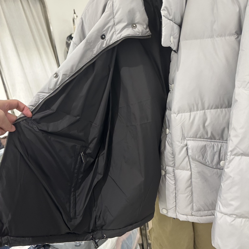 Acker韓國直郵26秋冬立領短款鵝絨羽絨服短款羽絨服兩面穿鵝絨Acker短款羽絨服