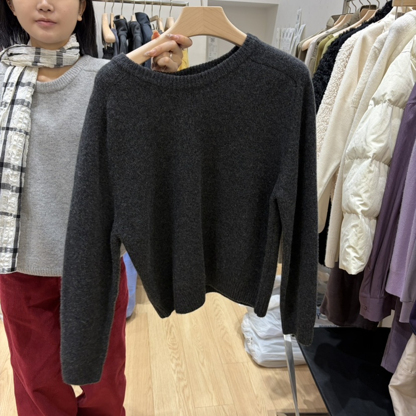 HAUSWOMEN韓國直郵女裝新款熱賣休閑真品職業時尚人氣毛衣HAUSWOMEN毛衣圖色2
