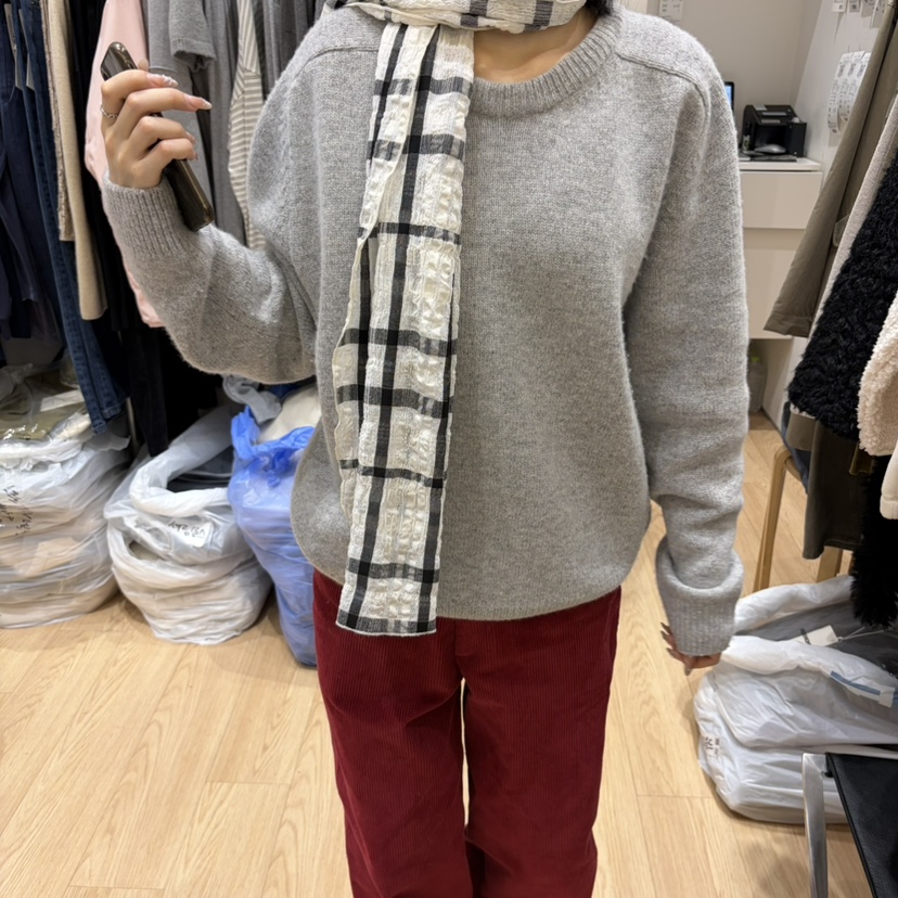 HAUSWOMEN韓國直郵女裝新款熱賣休閑真品職業時尚人氣毛衣HAUSWOMEN毛衣圖色3