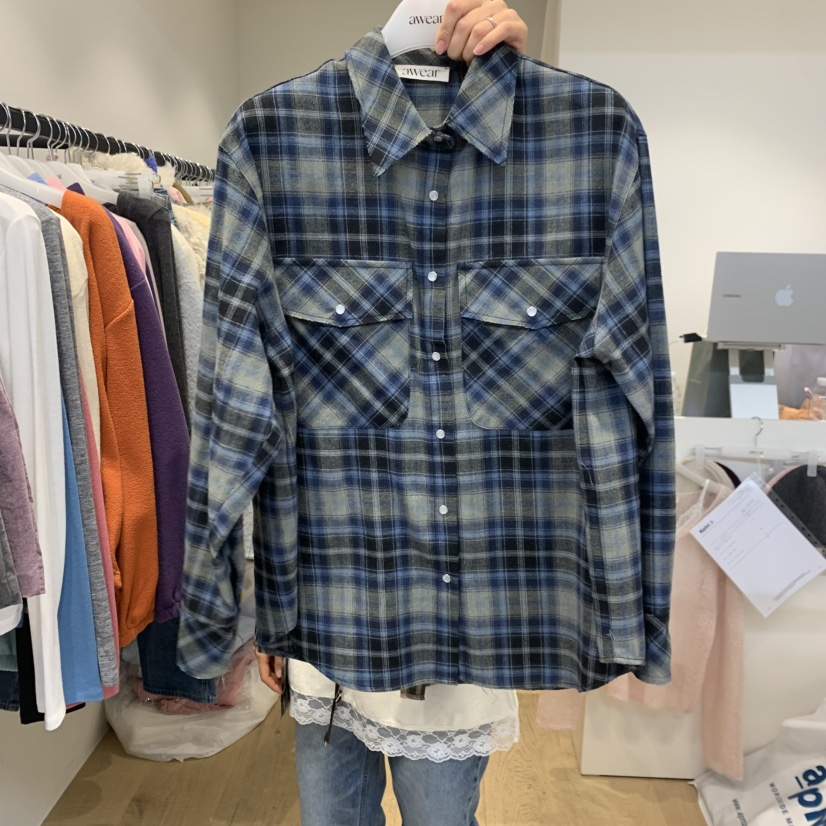 awear/RUMIRU韓國直郵女裝新品熱賣人氣推薦真品襯衫蕾絲衫awear/RUMIRU襯衫/蕾絲衫圖色1