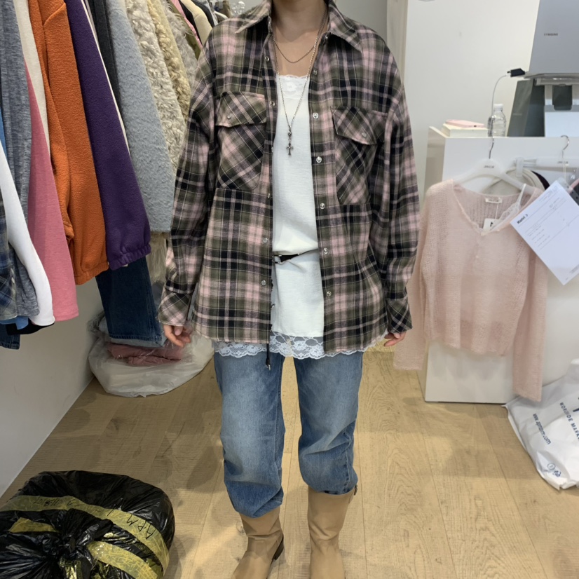 awear/RUMIRU韓國直郵女裝新品熱賣人氣推薦真品襯衫蕾絲衫awear/RUMIRU襯衫/蕾絲衫圖色2