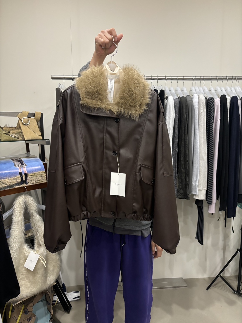 NAMED東大門代購女士新品職業時尚休閑真品推薦人氣熱賣皮衣NAMED皮衣圖色1