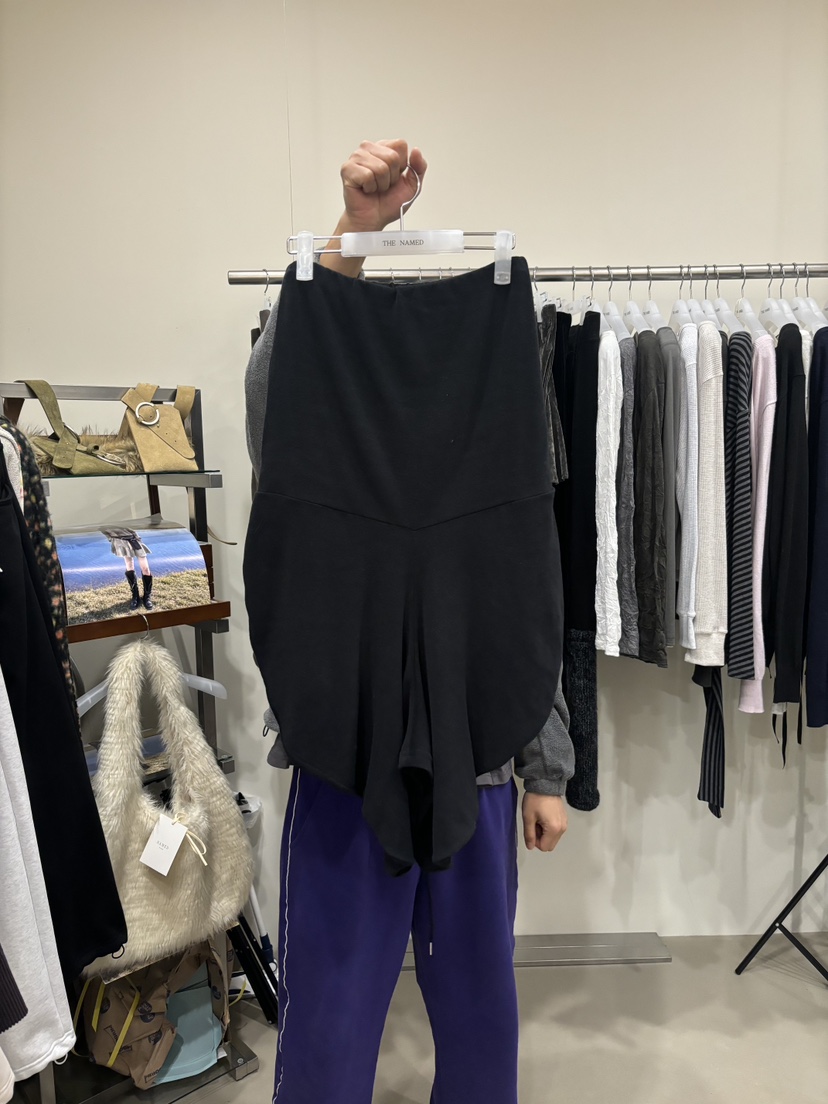 NAMED東大門代購女士新款真品人氣休閑時尚推薦半身裙中短裙NAMED半身裙/中短裙圖色2黑色