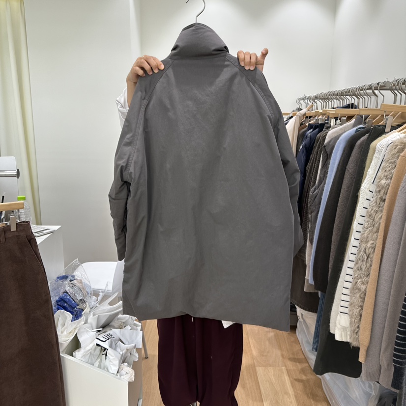 GOLDEN MARKET東大門實拍26秋冬立領短款羽絨服羽絨服口袋立領GOLDEN MARKET短款羽絨服