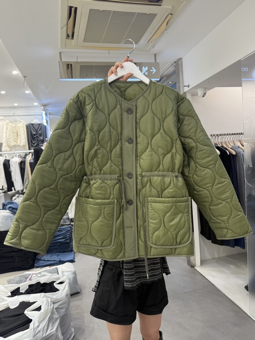 BELITA韓國代購女裝新品推薦熱賣時尚休閑職業真品短款棉服BELITA短款棉服圖色2
