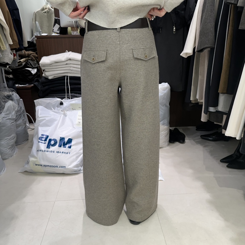 ONVEIL韓國直郵女裝新款時尚真品推薦熱賣休閑褲不含腰帶ONVEIL休閑褲