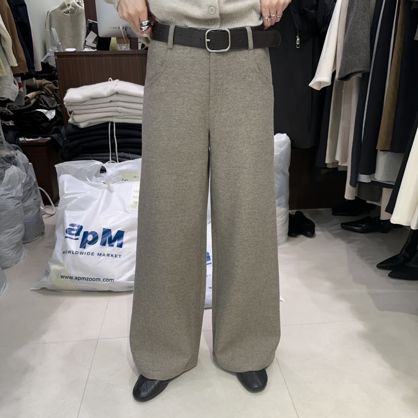 ONVEIL韓國直郵女裝新款時尚真品推薦熱賣休閑褲不含腰帶ONVEIL休閑褲圖色2