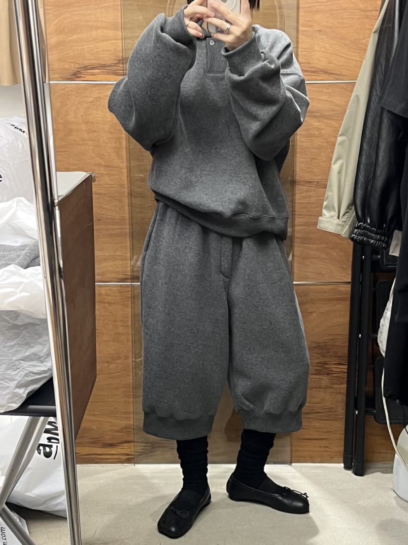 BEAMING SEOUL東大門實拍女士新款真品推薦職業短褲抓絨BEAMING SEOUL短褲