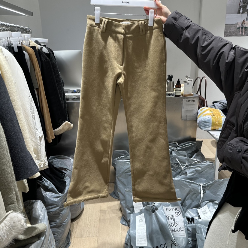 FAVOR-P東大門實拍女士新品熱賣職業人氣真品休閑褲加絨FAVOR-P休閑褲圖色1
