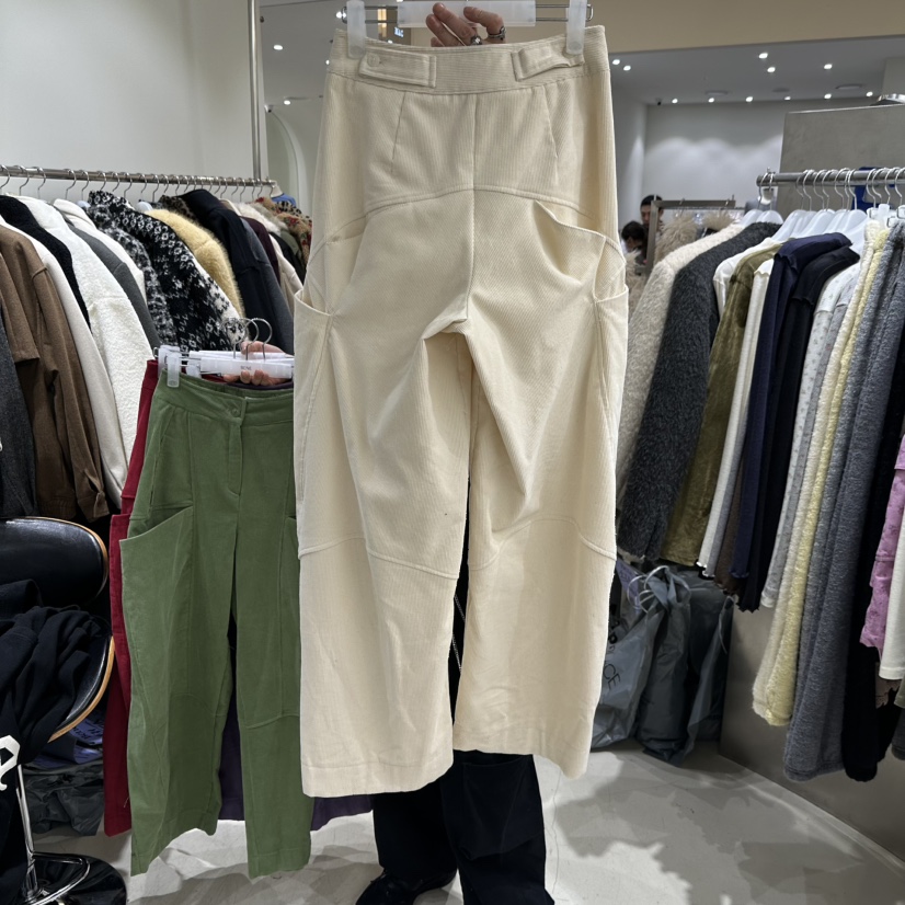 SHOP BENE_Bene東大門代購26秋冬燈芯絨燈籠休閑褲加絨燈籠SHOP BENE_Bene休閑褲