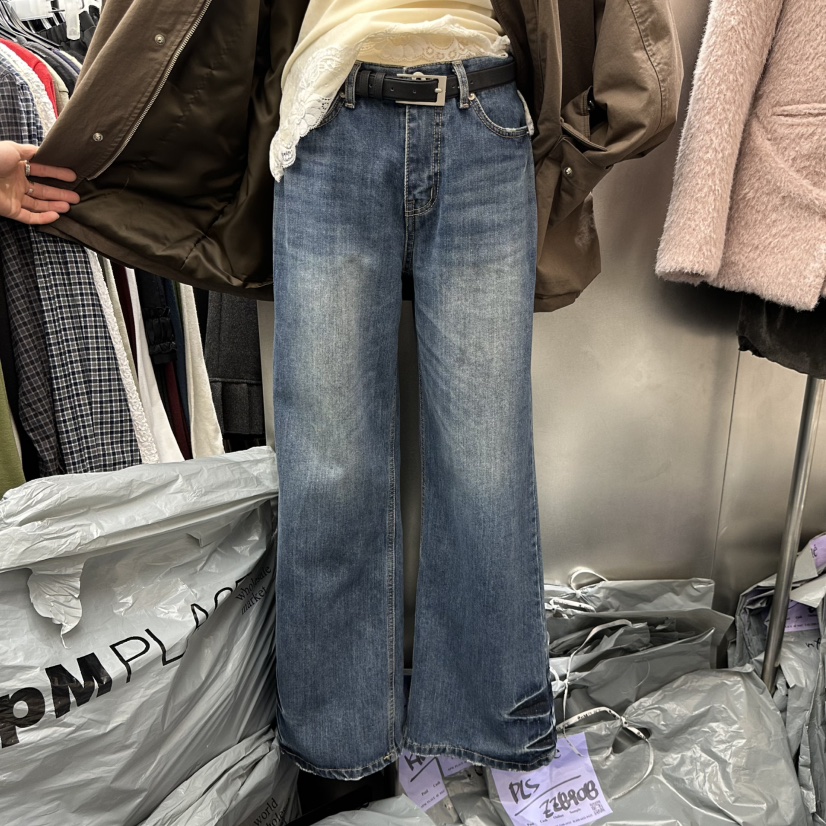 SHOP BENE_Bene韓國直郵女裝新品熱賣時尚牛仔褲不含腰帶SHOP BENE_Bene牛仔褲圖色1