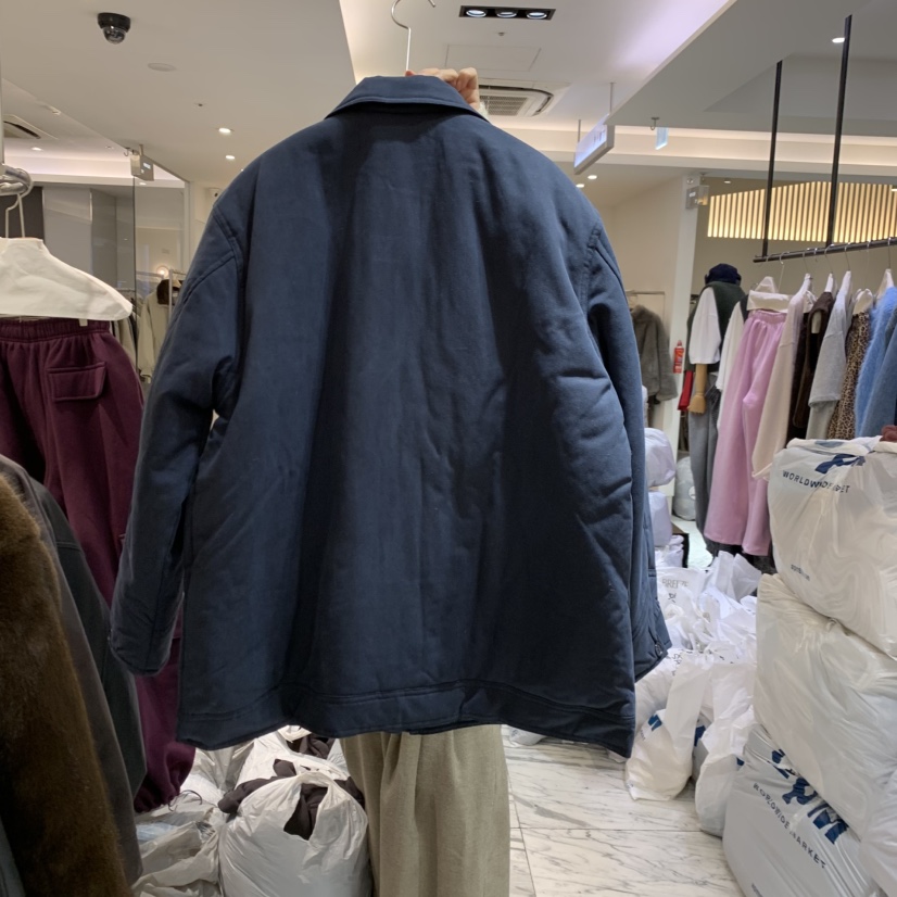 THE HOME PAGE東大門代購女士新款休閑人氣短款棉服夾棉THE HOME PAGE短款棉服
