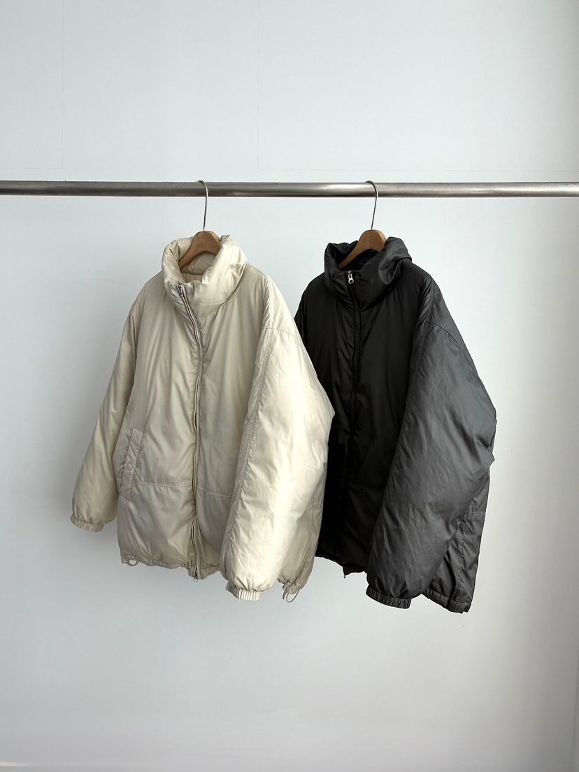 ROMANTICIZE東大門實拍26秋冬寬松立領羽絨服短款羽絨服羽絨服ROMANTICIZE短款羽絨服