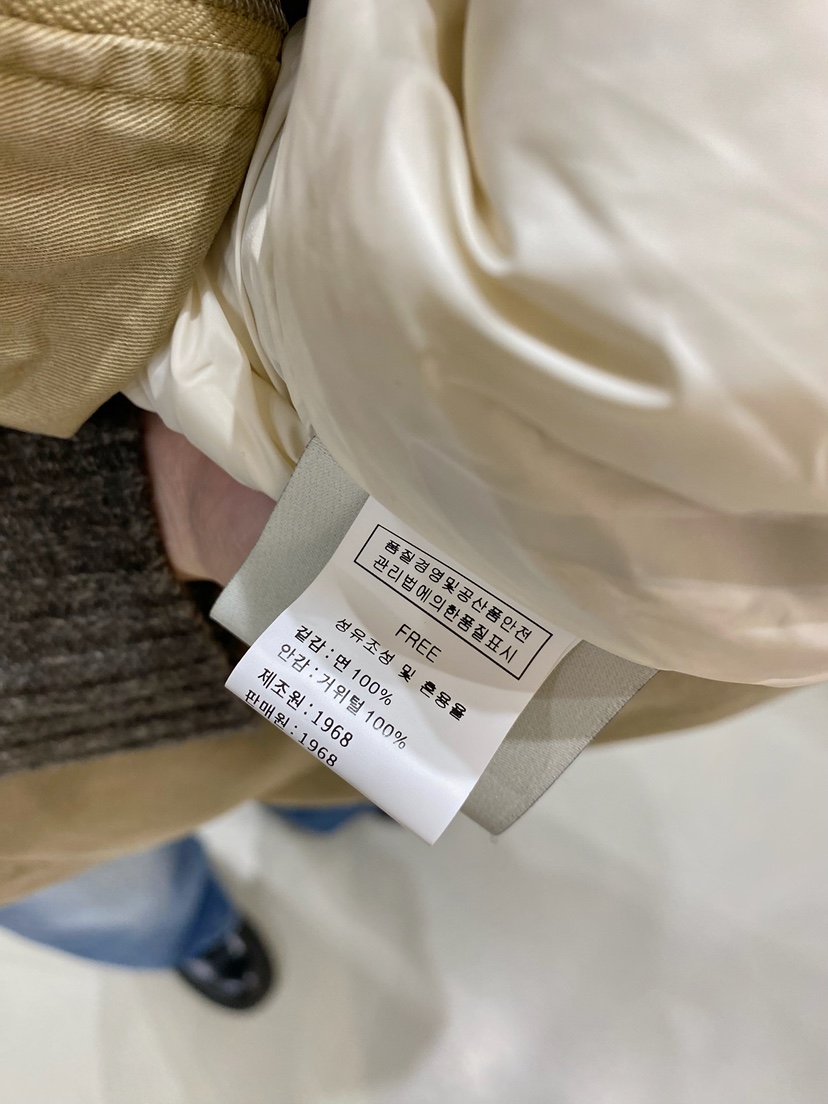 1968/YEOUYA東大門實拍26秋冬毛領連帽短款羽絨服羽絨狐貍短款1968/YEOUYA短款羽絨服