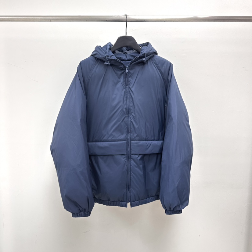 WATER/RIVER東大門直郵26秋冬連帽短款鵝絨服短款羽絨服插肩袖WATER/RIVER短款羽絨服圖色3