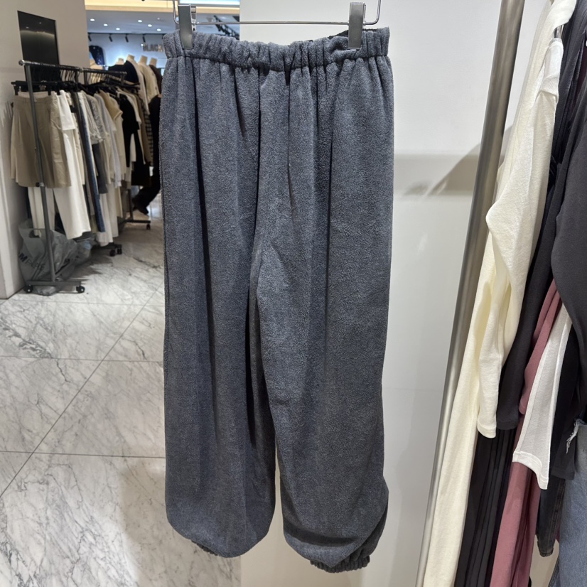 TOPDRESSING東大門實拍26秋冬束腳搖粒絨休閑褲里外穿口袋抽繩TOPDRESSING休閑褲