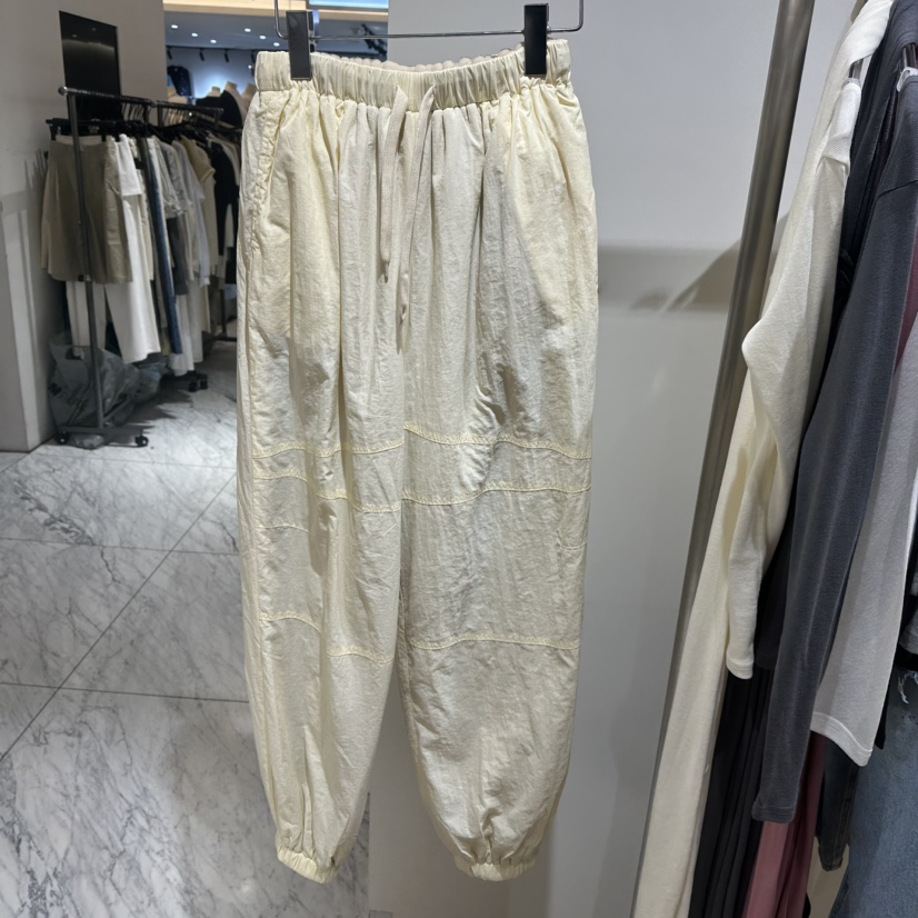 TOPDRESSING東大門實拍26秋冬束腳搖粒絨休閑褲里外穿口袋抽繩TOPDRESSING休閑褲圖色2