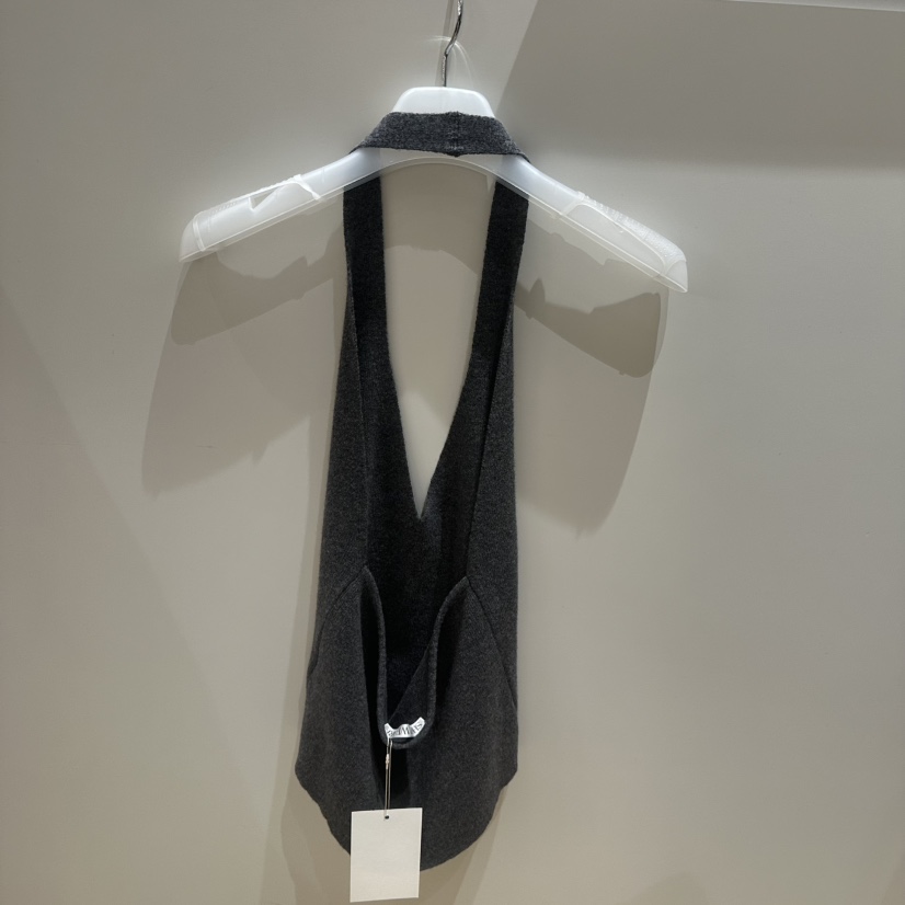 SHOP_WE ARE韓國代購26秋冬掛脖深V針織背心吊帶深V領SHOP_WE ARE吊帶/背心