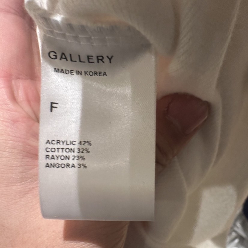 GALLERY-P東大門實拍26秋冬修身磨毛圓領長袖T恤修身圓領GALLERY-P長袖T恤