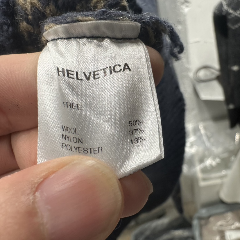 HELVETICA韓國代購26秋冬復古北歐拉鏈針織開衫毛衣拉鏈開合插HELVETICA毛衣