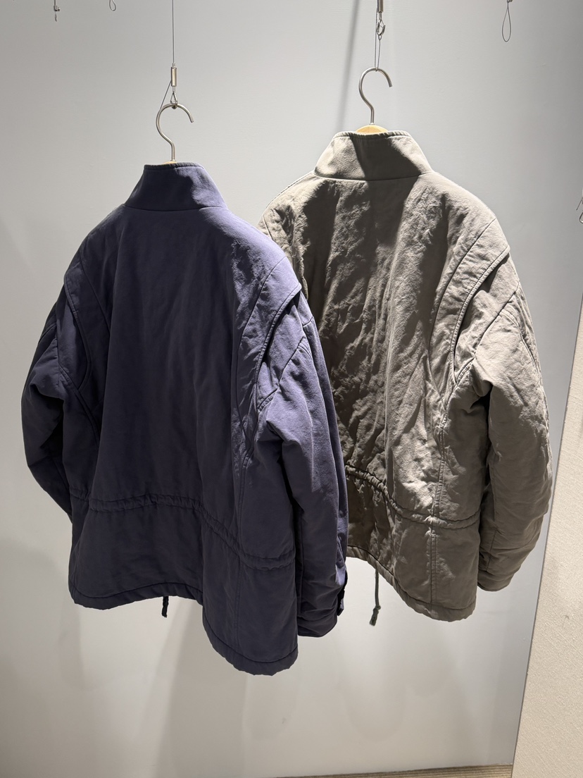SELECT MARKET韓國直郵26秋冬工裝夾棉立領夾克水洗棉質口袋工SELECT MARKET夾克