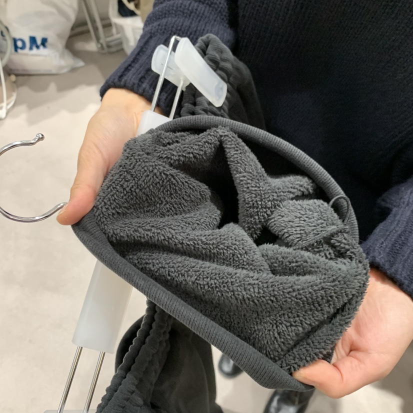 TEMPTING韓國代購26秋冬加絨直筒休閑褲直筒褲加絨TEMPTING休閑褲
