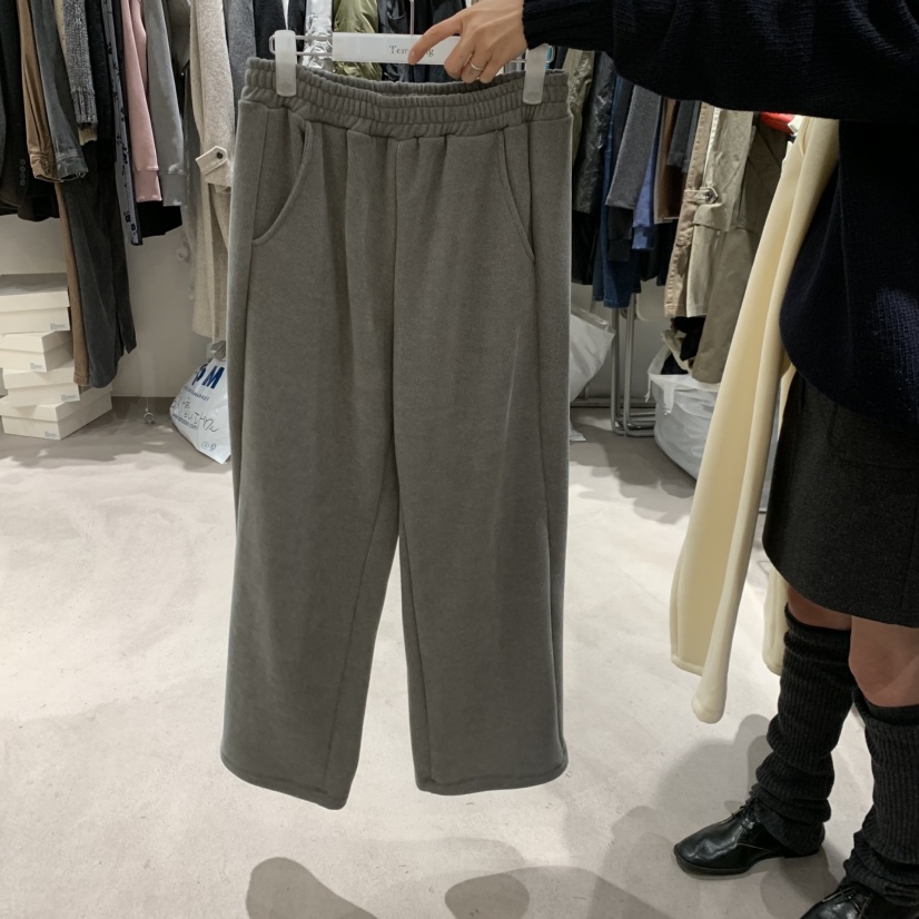 TEMPTING韓國代購26秋冬加絨直筒休閑褲直筒褲加絨TEMPTING休閑褲圖色2