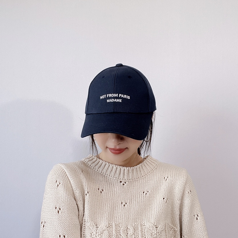 LOVELY HAT韓國代購26秋冬字母刺繡棒球帽 日常休閑帽子LOVELY HAT帽子
