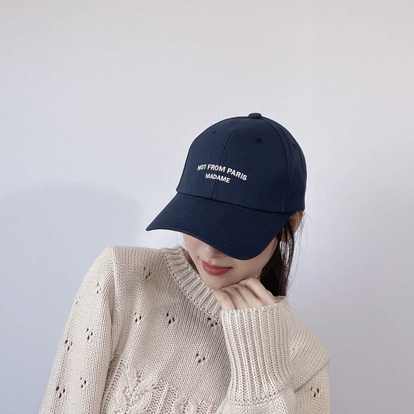 LOVELY HAT韓國代購26秋冬字母刺繡棒球帽 日常休閑帽子LOVELY HAT帽子