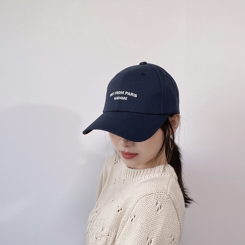 LOVELY HAT韓國代購26秋冬字母刺繡棒球帽 日常休閑帽子LOVELY HAT帽子