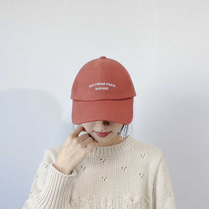 LOVELY HAT韓國代購26秋冬字母刺繡棒球帽 日常休閑帽子LOVELY HAT帽子