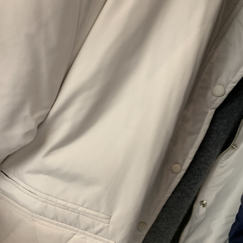 SEeD-SOBORO東大門實拍26秋冬翻領絎縫短款棉服不含棉不含內搭SEeD-SOBORO短款棉服