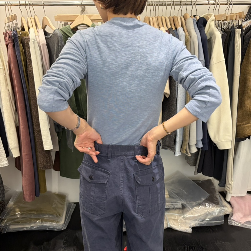 TAFFETA/MURET/ROBERTI韓國直郵26秋冬亨利領長袖T恤不含配飾TAFFETA/MURET/ROBERTI長袖T恤