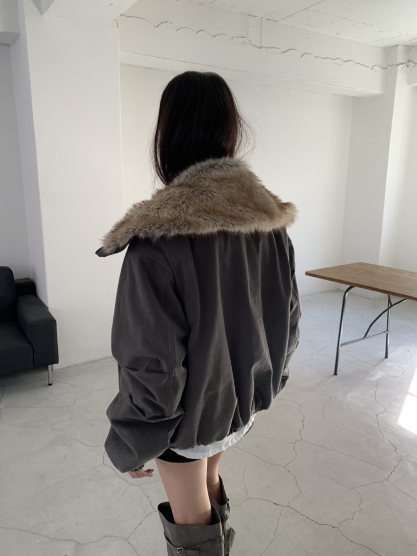 PLO_VER東大門實拍女裝新款熱賣人氣真品短款羽絨服復古絎縫PLO_VER短款羽絨服