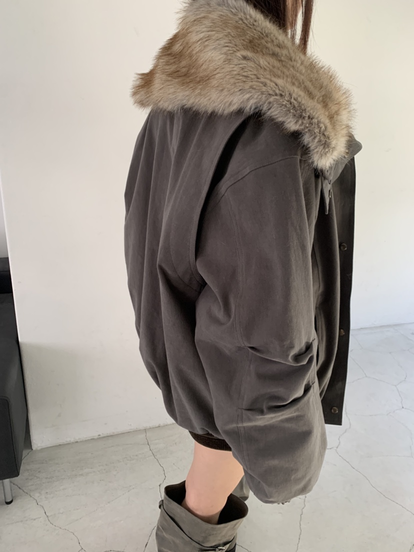 PLO_VER東大門實拍女裝新款熱賣人氣真品短款羽絨服復古絎縫PLO_VER短款羽絨服