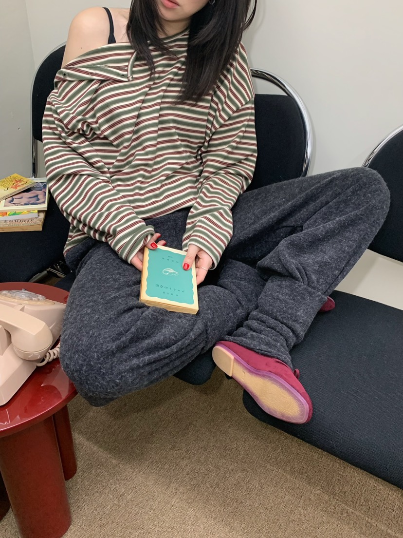 MOMENTUM東大門直郵女裝新品真品休閑推薦時尚熱賣長袖T恤MOMENTUM長袖T恤