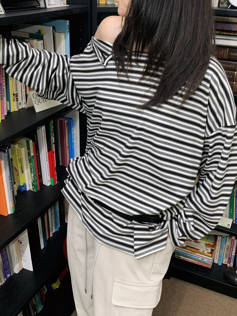 MOMENTUM東大門直郵女裝新品真品休閑推薦時尚熱賣長袖T恤MOMENTUM長袖T恤