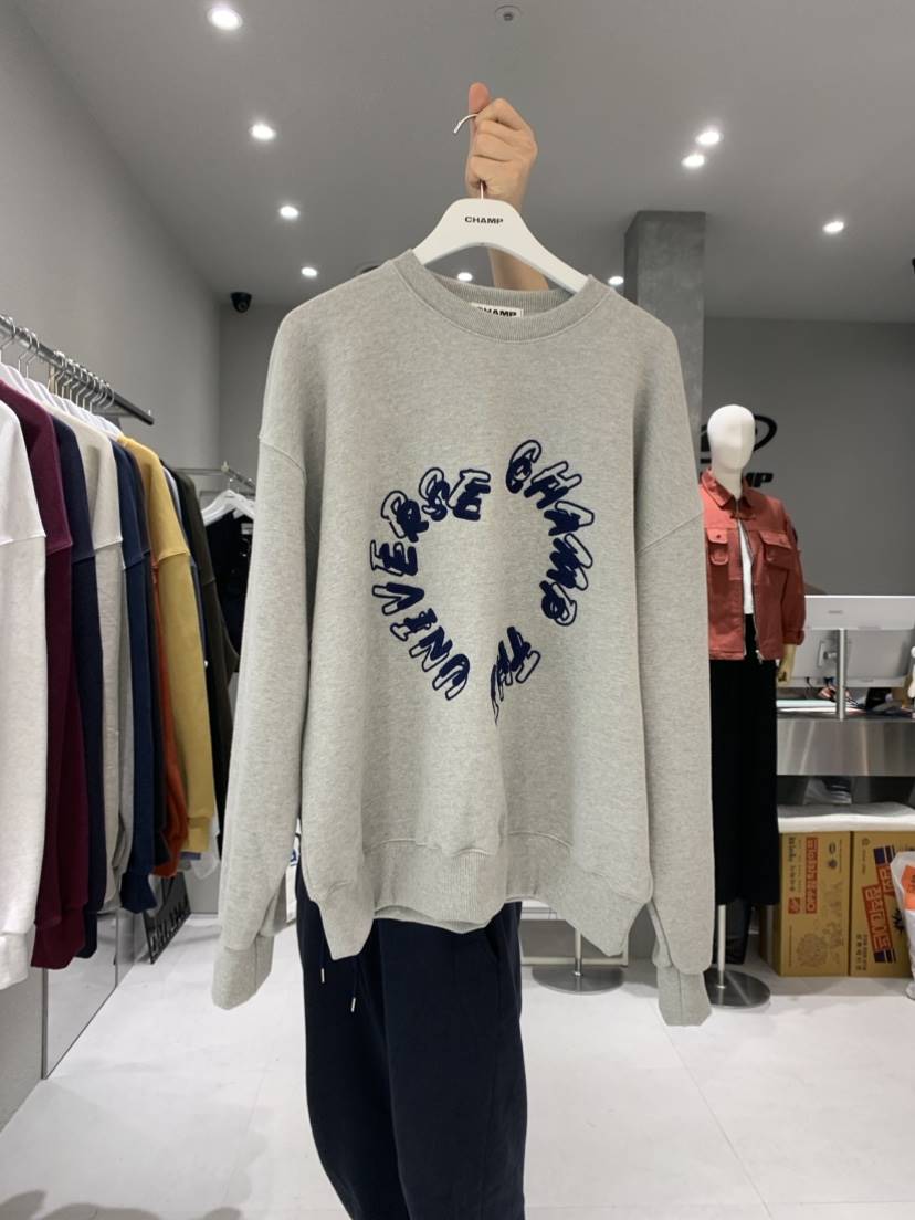 LOAFER韓國直郵女裝新品推薦時尚休閑人氣24春夏熱賣衛衣CHAMP衛衣