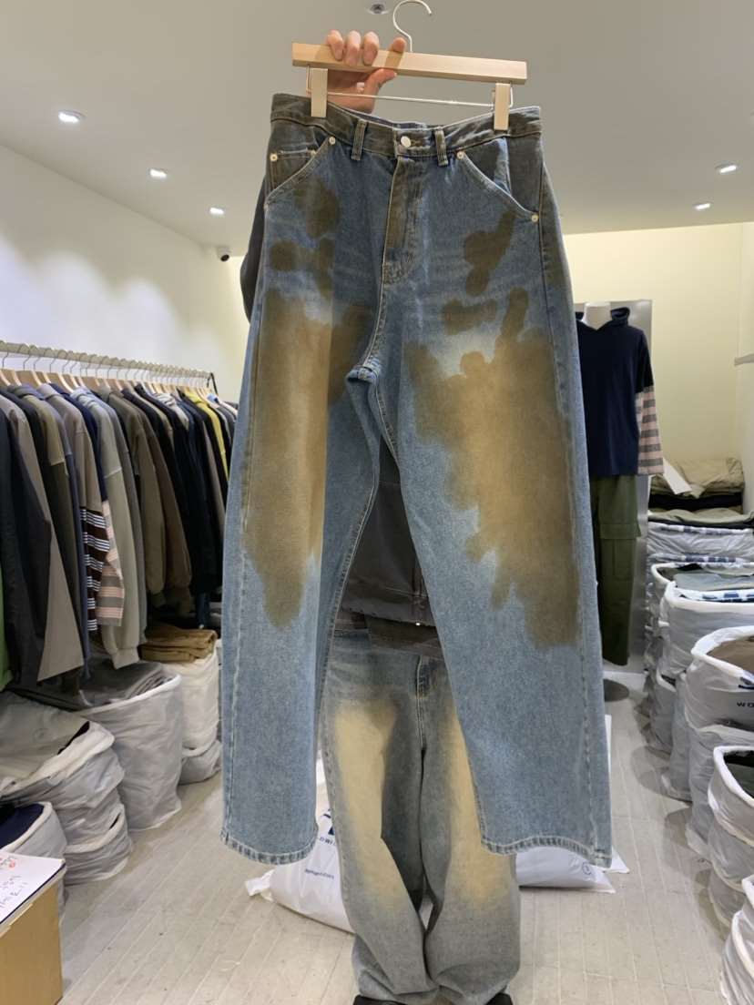 PIONEER直郵韓國代購女裝新品休閑熱賣人氣推薦24春夏牛仔褲PIONEER牛仔褲