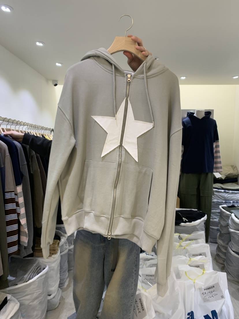 PIONEER韓國直郵女裝新品24春夏真品熱賣時尚推薦休閑衛衣PIONEER衛衣