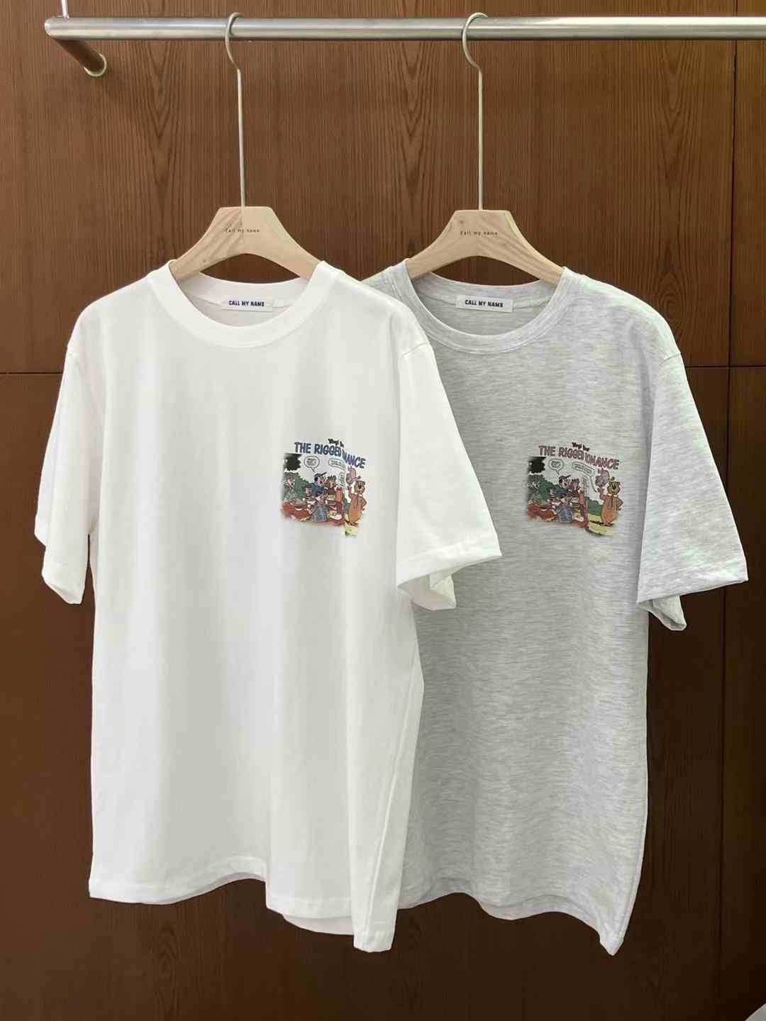 CALLMYNAME韓國直郵女裝新品真品時尚職業休閑24春夏熱賣T恤Call my nameT恤