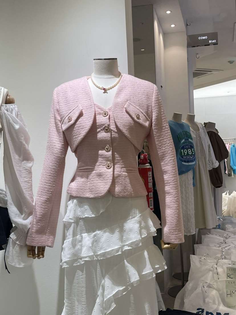 TYCHE韓國直郵東大門代購女裝新品真品人氣時尚休閑套裝花呢TYCHE套裝