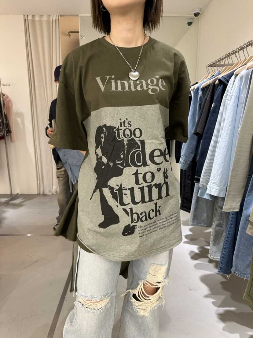 VAULT韓國直郵東大門實拍女裝新品職業24春夏熱賣人氣T恤VAULTT恤
