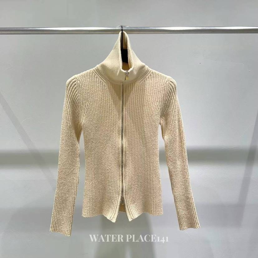 WATER/RIVER韓國直郵東大門實拍女裝新品24春夏職業針織衫WATER/RIVER針織衫